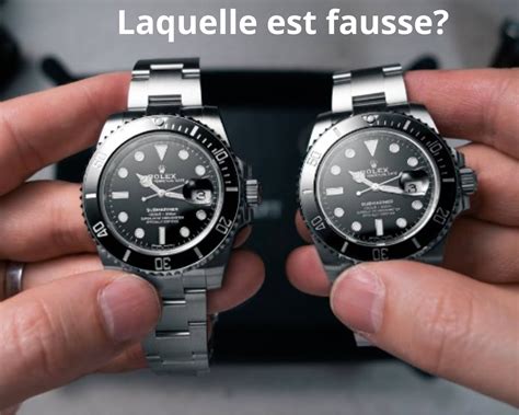 Conseils d’expert : Vraies Rolex et fausses Rolex, comment faire 